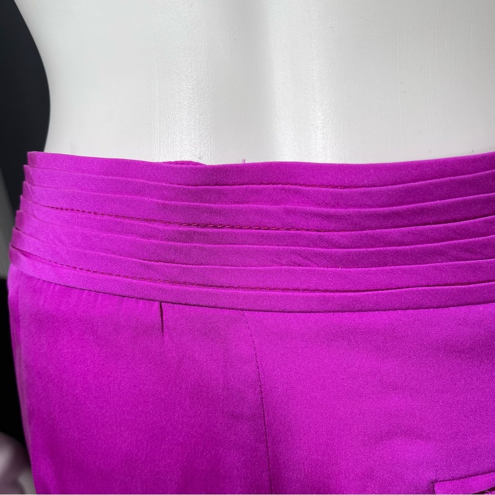 Mara Hoffman pink drapead silk shorts - Picture 5 of 11